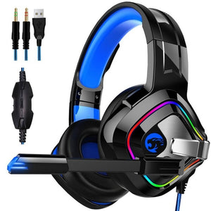 Open image in slideshow, 4D Stereo High-end LED Pro Gaming Headset For Nintendo Switch / PC / Xbox One / PS4 / Xbox 360 / Skype - nanasepiphany
