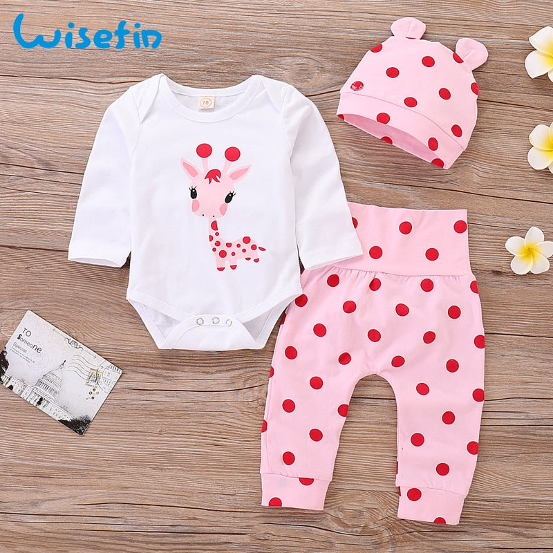 newborn 3 pcs set Long Sleeve Bodysuit - nanasepiphany