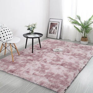 Thick Plush Carpet Pink Anti-slip Floor Soft Rug - nanasepiphany