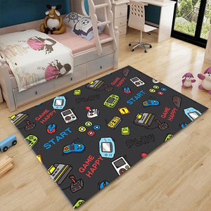 Open image in slideshow, Game Controller Carpet Washable Area Rugs Non-Slip - nanasepiphany
