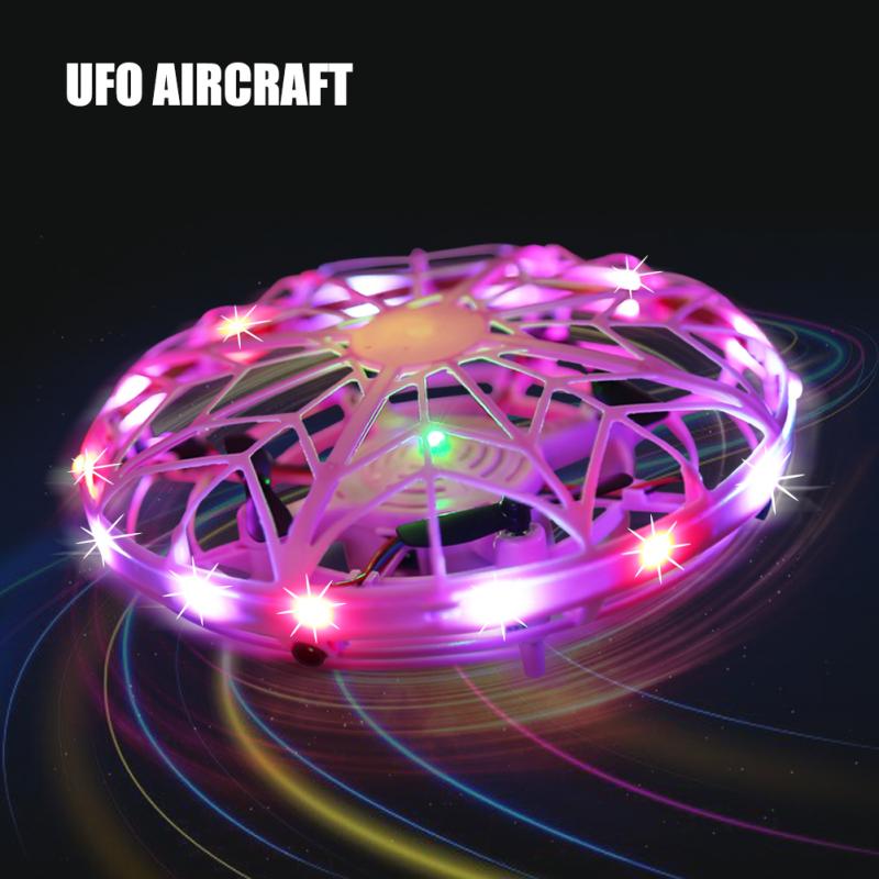 Flying UFO Flat Throw Disc Ball With LED Light Toy - nanasepiphany