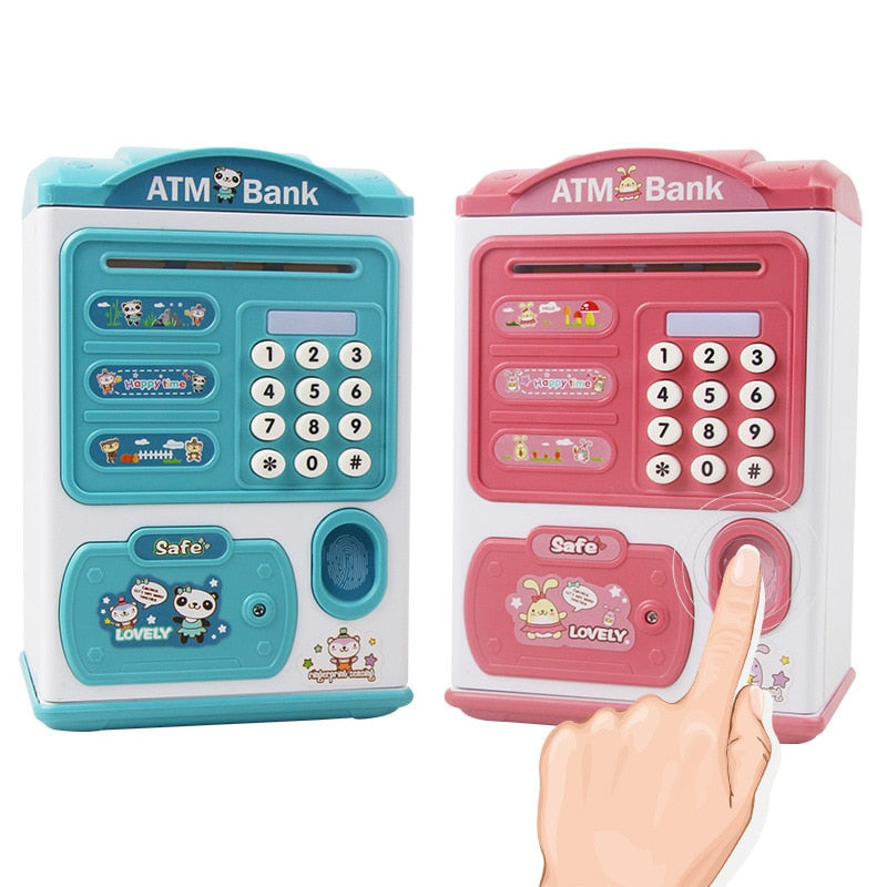ATM Savings Bank Toys Dollar Currency Detector - nanasepiphany