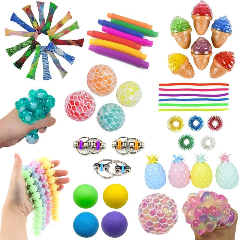 14/15/16pcs  Sensory Anxiety Stress Relief Set - nanasepiphany