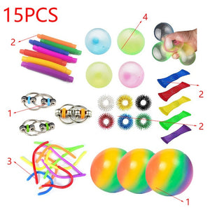 Open image in slideshow, Sensory fidget Anxiety Relief toy set - nanasepiphany
