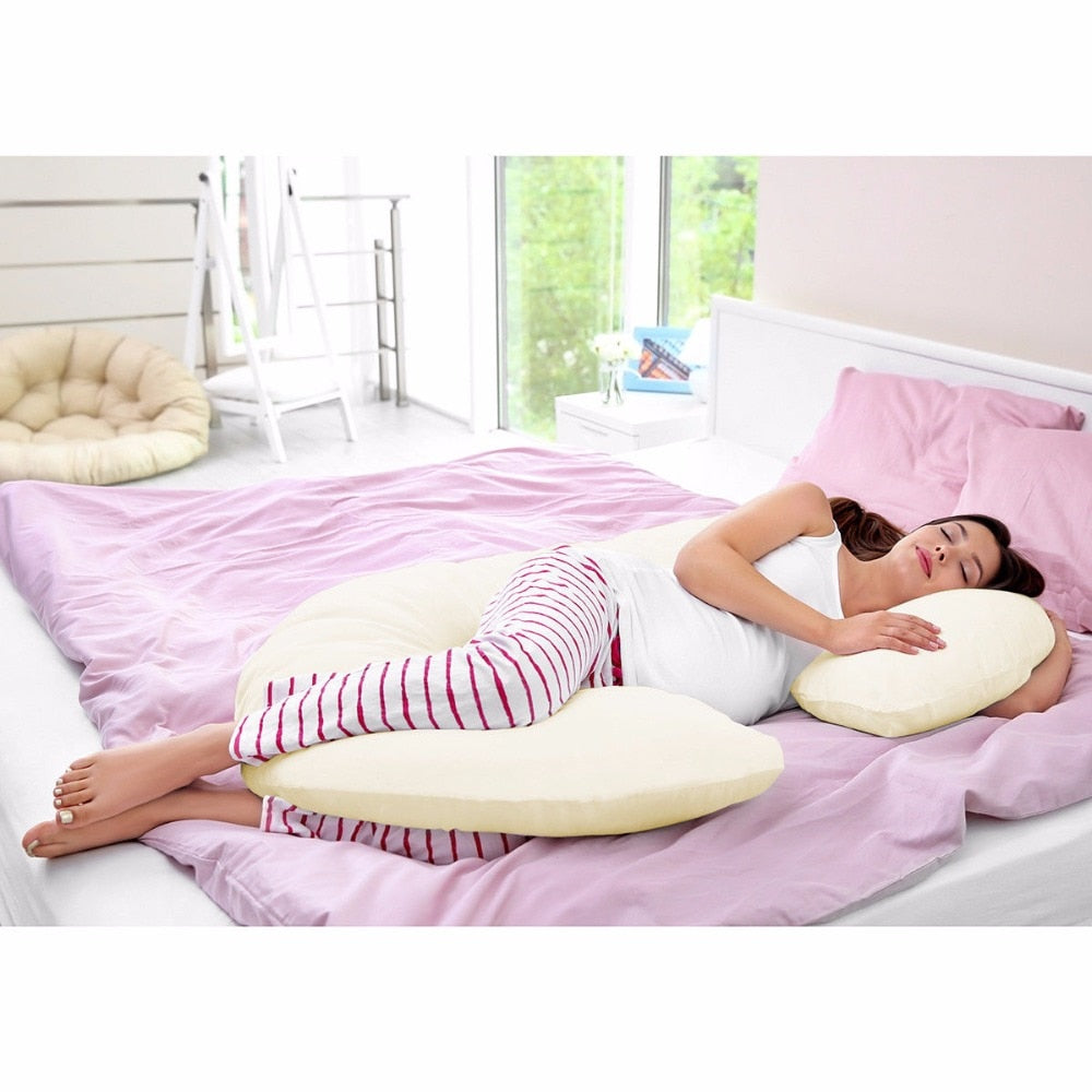 Giantex C Shape Total Body Pillow Pregnancy Comfort Support Cushion Sleep  HT0900 - nanasepiphany